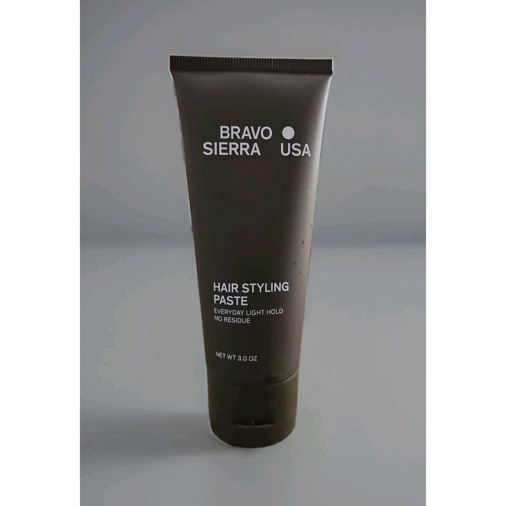 Bravo Sierra USA Hair Styling Paste Cream Light Hold No Residue 3 oz NEW
